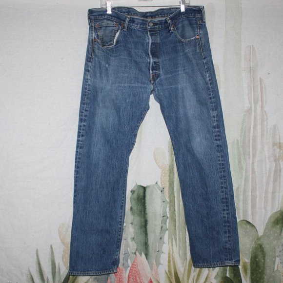 Button Fly Levi's Vtg. 501 Jeans 🌵38 - Picture 1 of 13